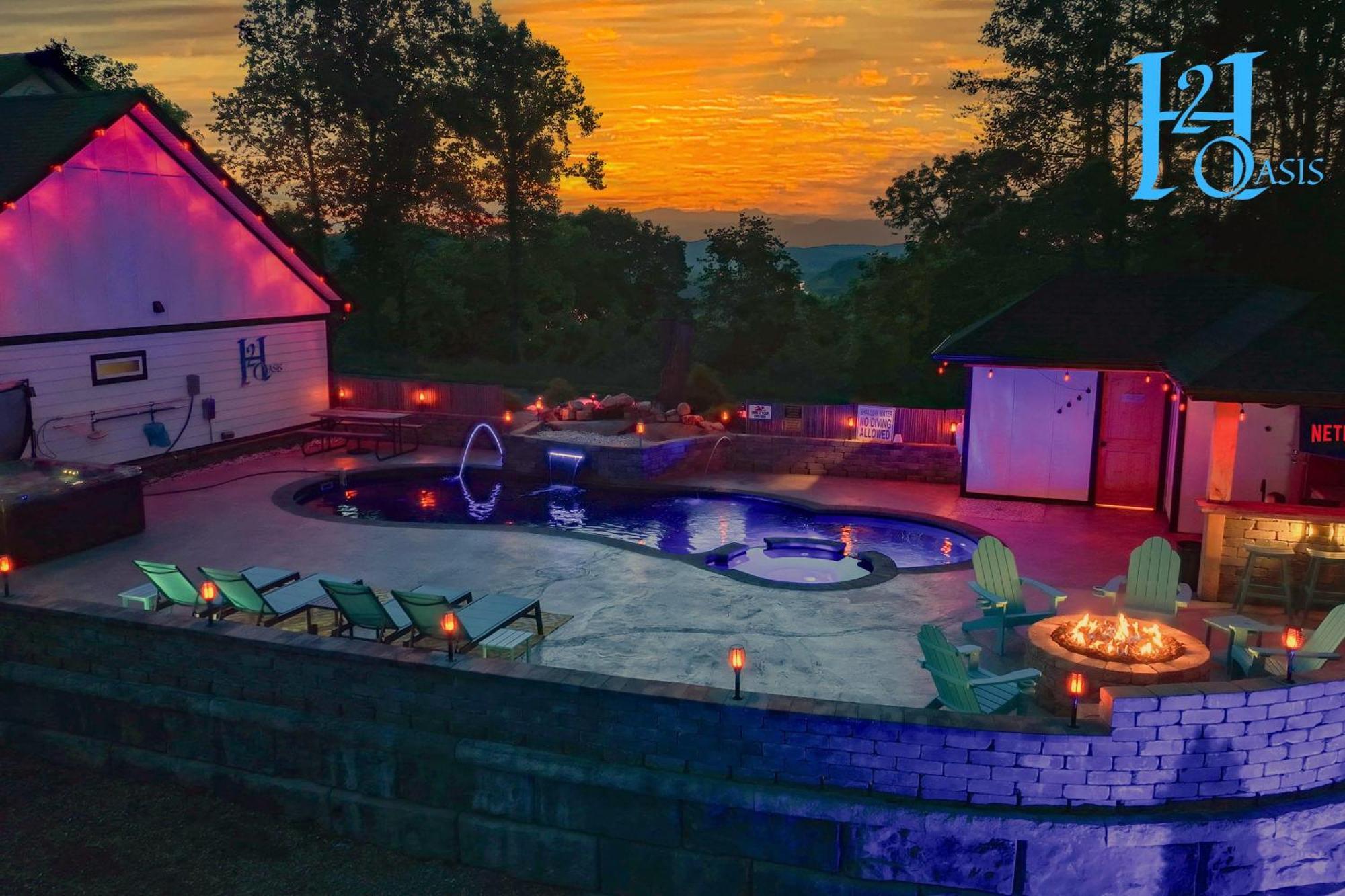 Вілла H2Oasis Incredible Pool Retreat With Mountains Views! Сев'єрвілл Екстер'єр фото