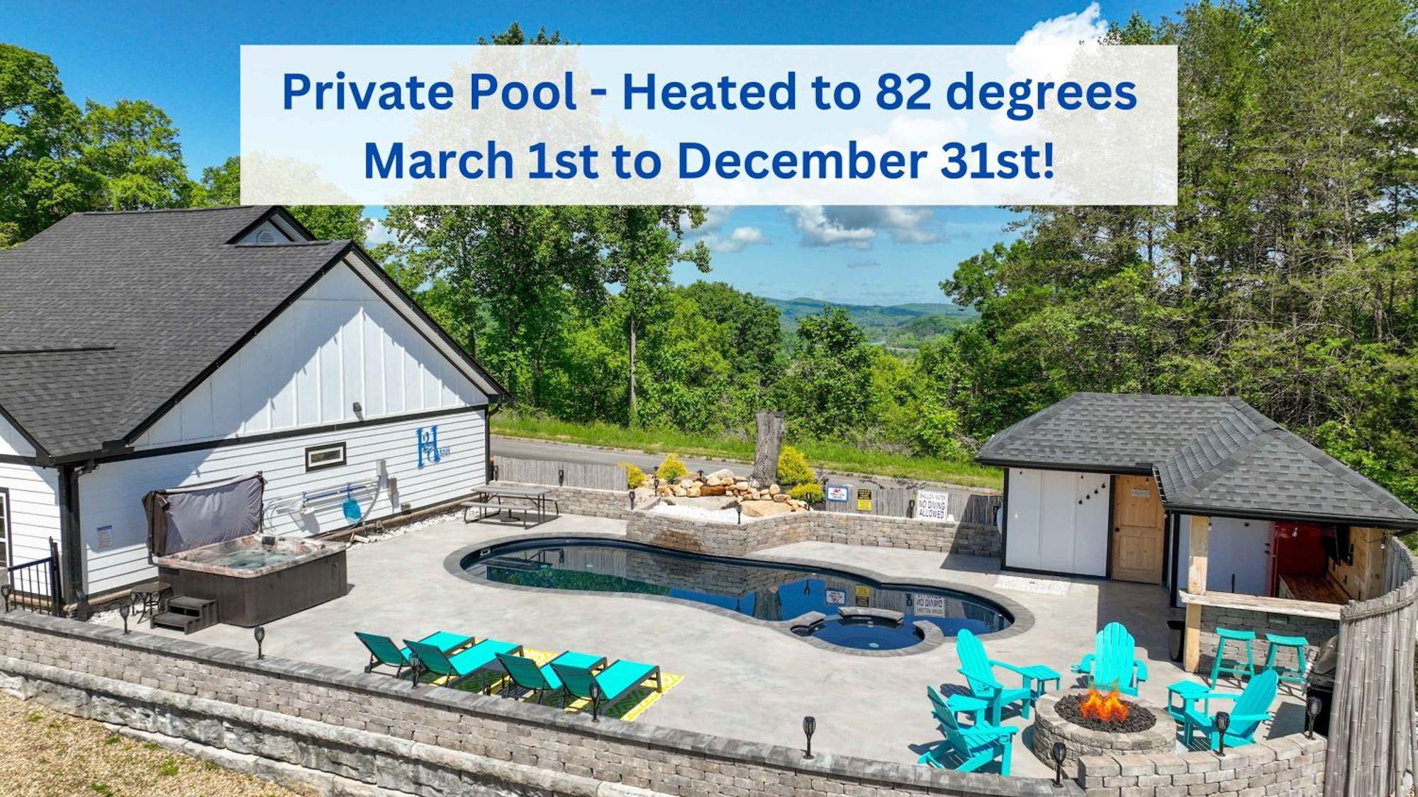 Вілла H2Oasis Incredible Pool Retreat With Mountains Views! Сев'єрвілл Екстер'єр фото